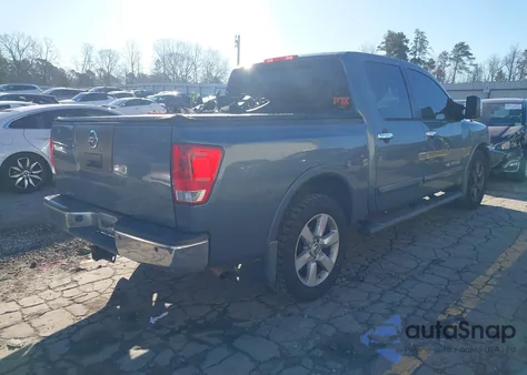 2010 Nissan Titan Le from USA, damaged, VIN 1N6BA0ED4AN320652